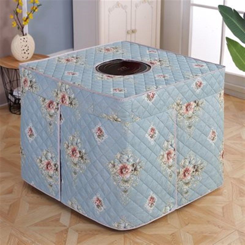 加厚烤火桌子罩电炉罩正方形电炉罩取暖炉罩子炉子电火炉罩,居家布艺,烤火罩,淘宝优惠券,粉丝福利购,淘宝优惠卷