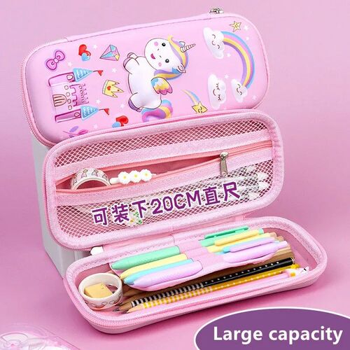 3D EVA cute pencil case boy astronaut pencil bag school supp