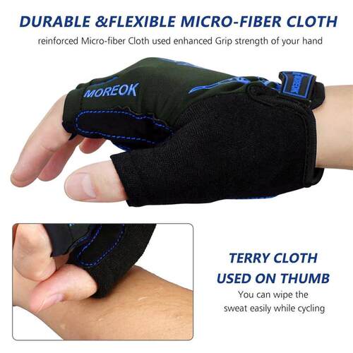 Bike Gloves 5MM SBR Pads Mountain Bike Gloves Breathable Bic