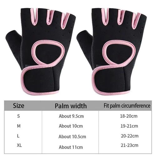 Women Men Fitness Gym Gloves Weightlifting Gloves Half Finge