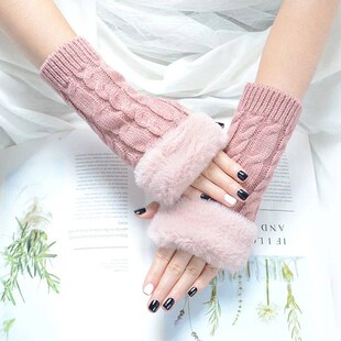 Autumn Winter Solid Color Students Write Keep Warm Korean Kn