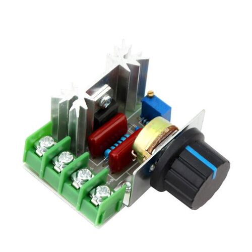 AC Voltage Regulator 220V 2000W Speed Controller SCR Adjust