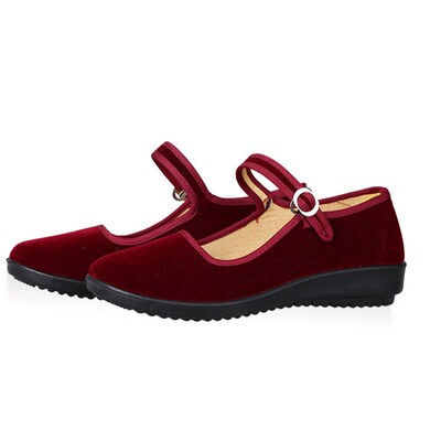 Spring Ladies Black Flats Ballerinas Mary Janes Casual Women