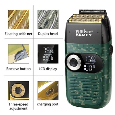 Electric Shaver Trimmer For men Large-Capacity Lithium Batte