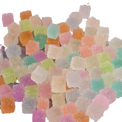 Miniature Simulated Ice DIY Resin Accessories Handmade Food