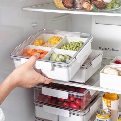 Snack tray and dried fruit box for the living room, transpar
