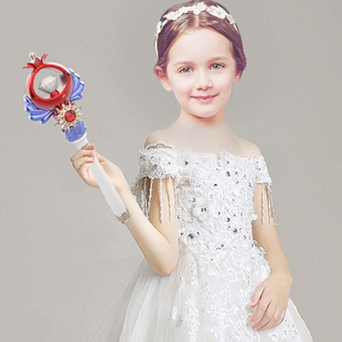 Luminous Projection Toys LED Night Light Magic Wand With Mus