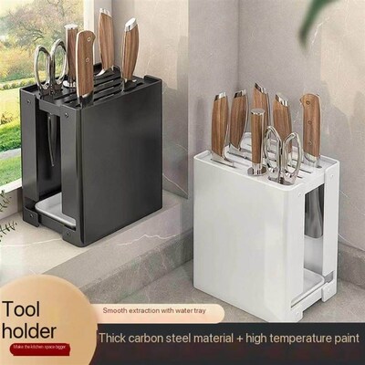 Bathroom Shelves Kitchen Wall Shelf Shower Storage Rack刀架