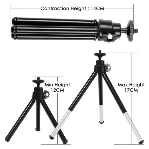 SH Mini Flexible Tripod Stand Holder Small Bracket Tripod Fo