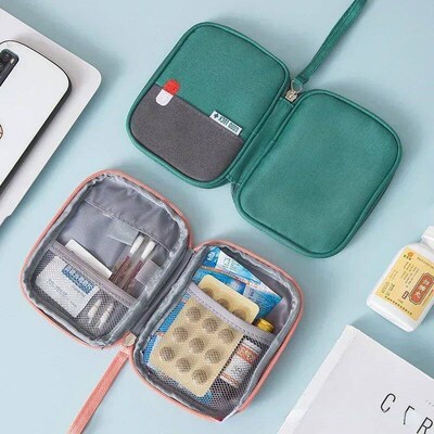 Portable Storage Bag First Aid Emergency Medicine Bag Outdoo