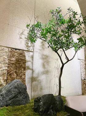 马装醉木绿植观造景仿真绿植饰室内大型景仿真树楼梯口假橱123151