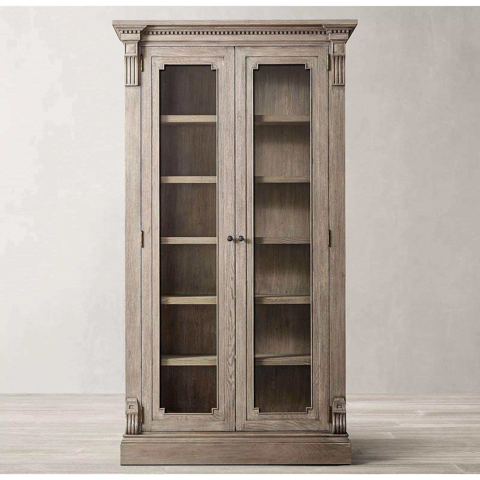 RH美式实木储物双门书柜设计师出口别墅跨境电商亚马逊供应商家具,鲜花速递/花卉仿真/绿植园艺,割草机/草坪机,淘宝优惠券,粉丝福利购,淘宝优惠卷