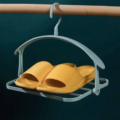 Plastic Reversible Folding Trouser Rack Non-slip 360