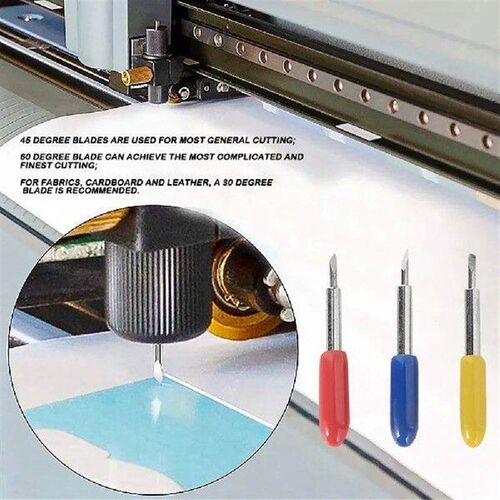 50-150Pcs 30/45/60 Degree Cutting Lettering Blade Plotter