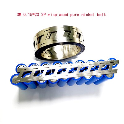 High Pure Oblique Nickel Strip 0.15*23mm For 18650 2P Lithiu