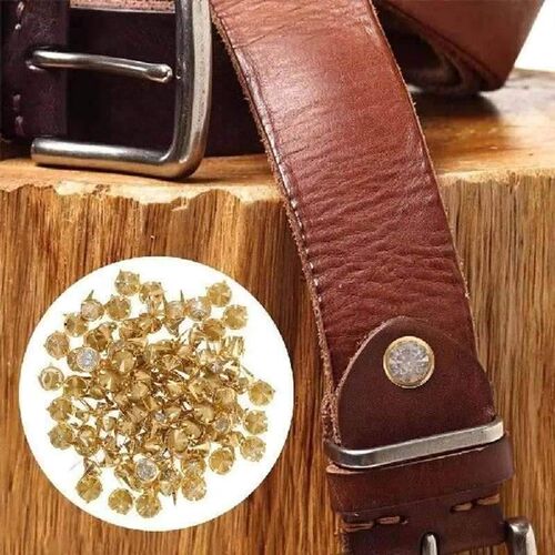50pcs Crystal Rhinestone Rivets Claw Nails DIY Decorative