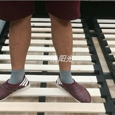 床架子排骨架1.8床板支撑架松木加厚钢架定制1.5龙骨架加强型床架