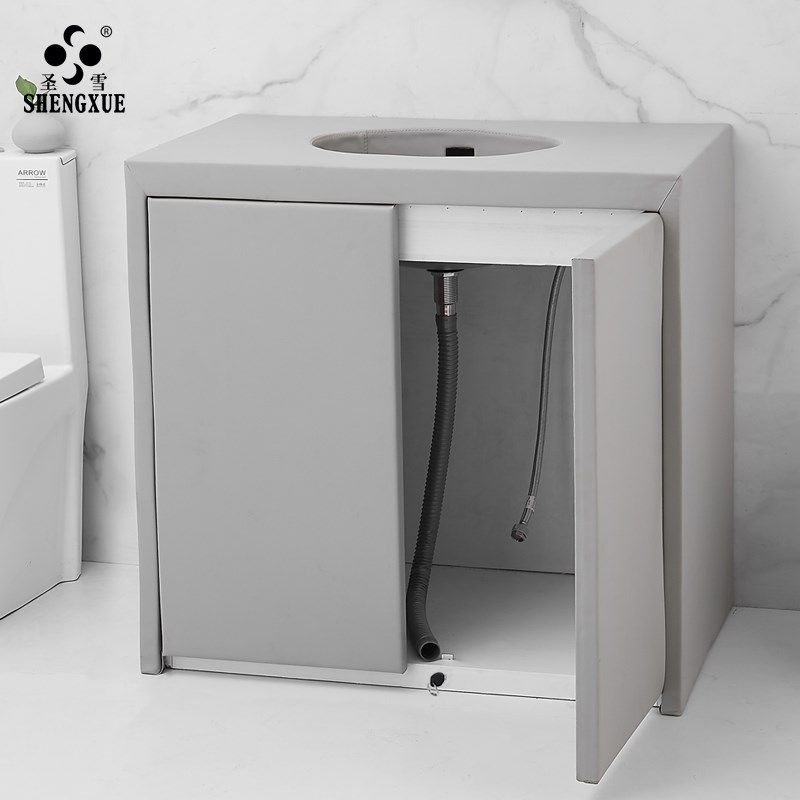 软包浴室柜防撞洗手池感应式出水监狱谈话室留置室不锈钢洗脸盆,家装主材,浴室柜,淘宝优惠券,粉丝福利购,淘宝优惠卷