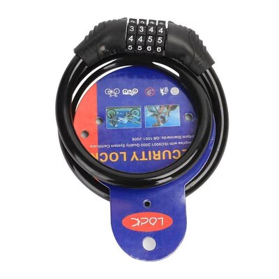 Bicycle Anti-theft Password Lock, Portable for Mountain Bike