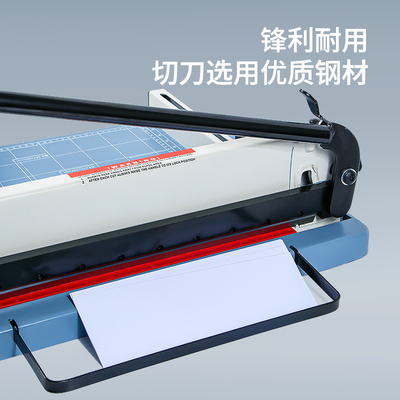雄图大型重型切纸机手动厚层裁切刀小型裁纸机截纸机卡切纸刀