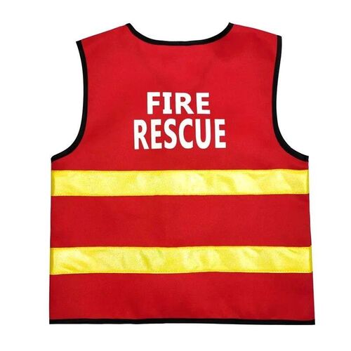 Kids Firefighter Cosplay Little Fireman Firemen Costume For