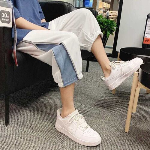 Casual Shorts Mens Summer Thin Seven-point Pants Straight-l