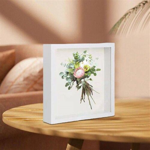 Shadow Box Picture Frame 8x8 Picture Frame for Dried