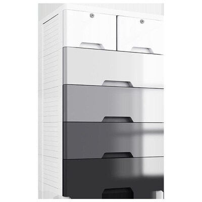 Drawer style storage box MultiLayer cabinet plastic wardrobe