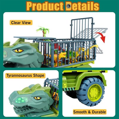 Dinosaur Excavator Engineering Vehicle Model Toy Childrens