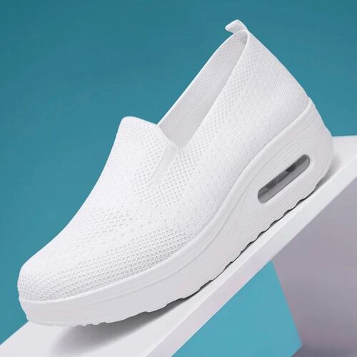 Hot Sale Platforms Weave Women Slip on 2023 New Spring Sprin