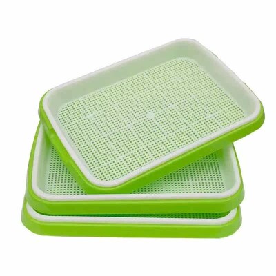 Seed Sprouter Tray Double Layer Soilless Culture Pot Vegetab