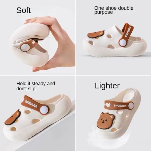 Summer New Childrens Cold Slippers Indoor Non -slip and Sof