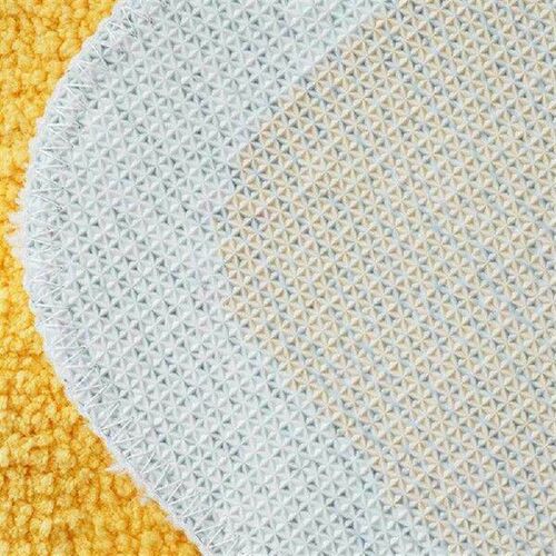 Daisy Bathroom Mat Nordic Fluffy Carpet Area Rug Bath Room