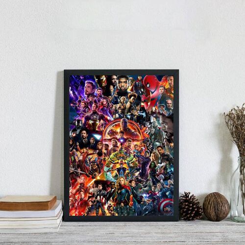 Avengers EndGame  Poster Famous Movie Poster  Wall Art Home
