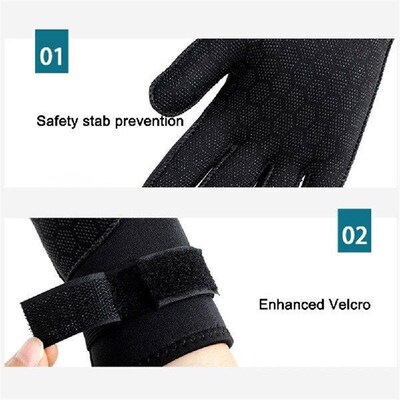 3mm Neoprene Diving Gloves Scuba Snorkeling Spearfishing