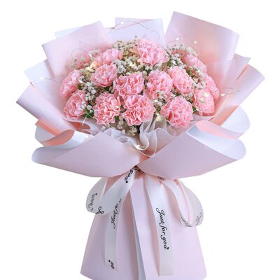 Birthday gift Rose carnation imitation soap eternal life flo