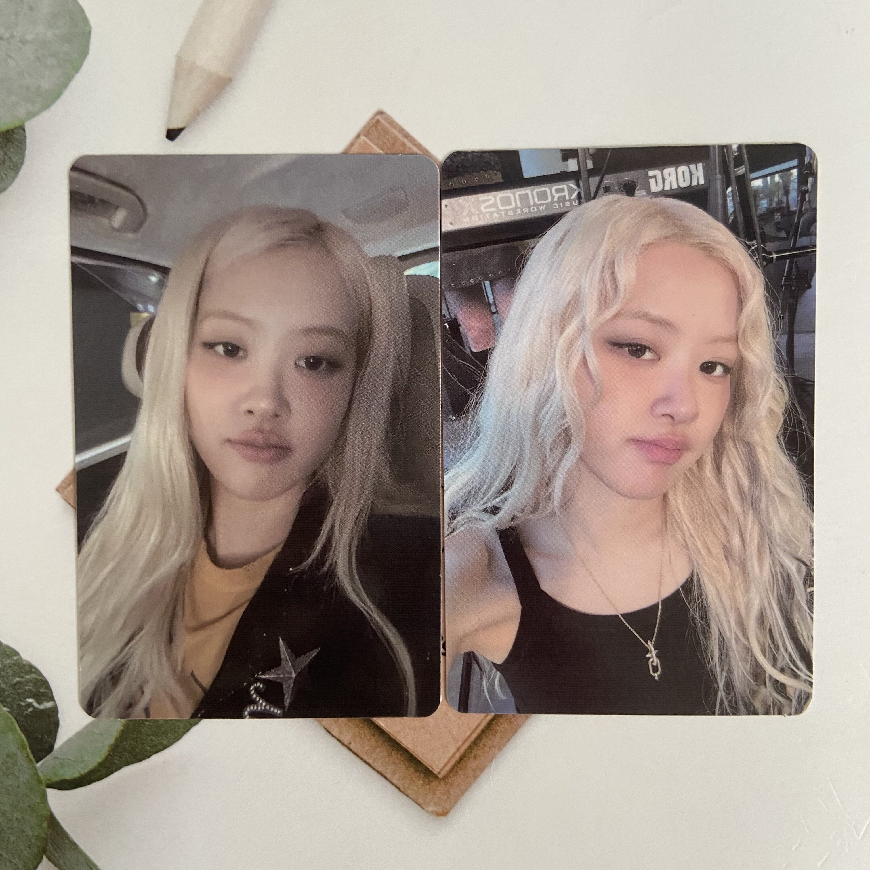 BLACKPINKrose签售特典卡图片