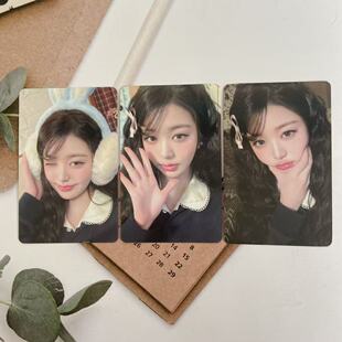 IVE d社b版固配杂志小卡 ver B版张元英周边专辑卡