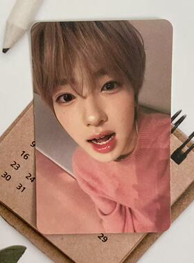 NCT WISH yes24线上签售小卡 藤永咲哉 sakuya线上卡 粉衣馒头款