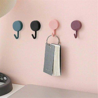 10/20PCS Self Adhesive Wall Hook Strong Without Drilling