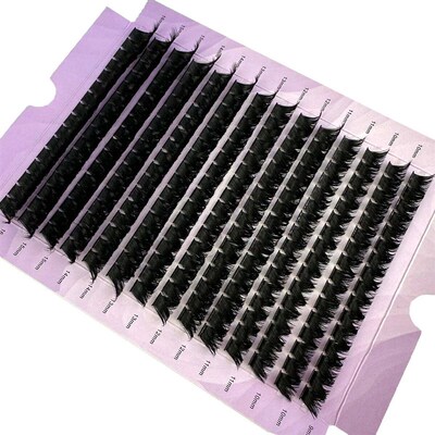 Cluster Eyelash Extension 224pcs 160D Natural Style Individu