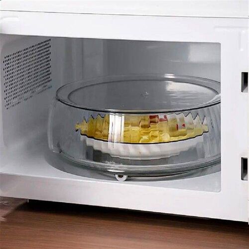 Microwave Spill Cover Microwave Splatter Cover for Food 9.4