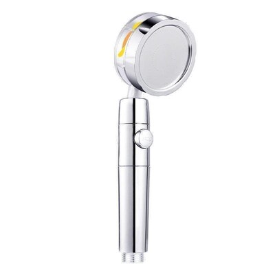 360 Degrees Rotation Turbo Fan Shower Head High Pressure Wat