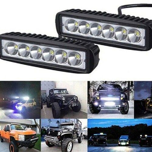 18W 6 LED Car LED Work Light DRL Spotlight High Bright