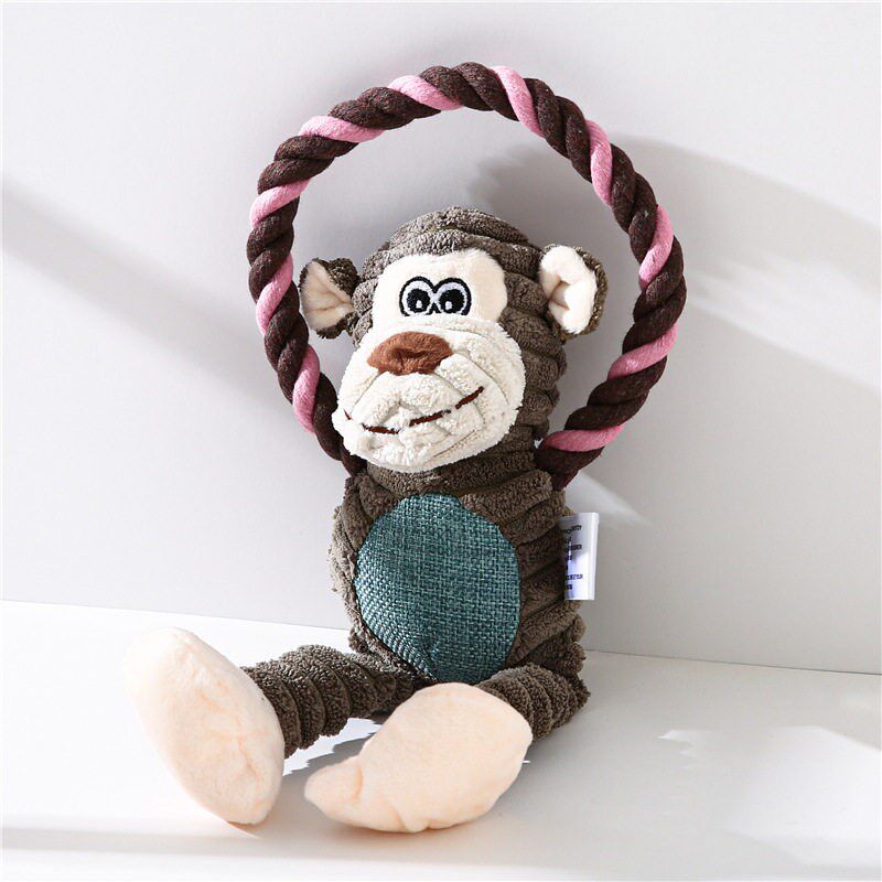 Dog Puppy Toys Pet Supplies Pets Chew Toy Animal Shape Squea