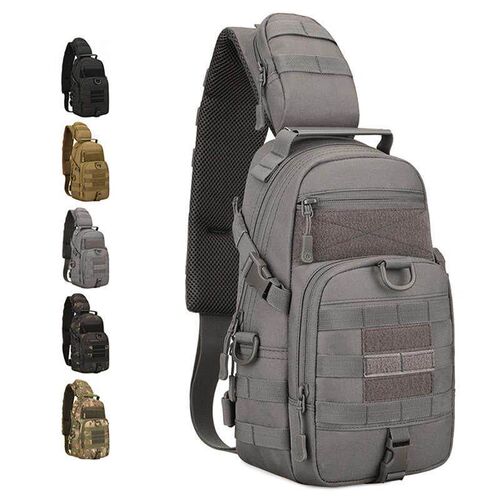 Protector Plus Tactcal Slng Chest Pack Molle Mltary Nylo