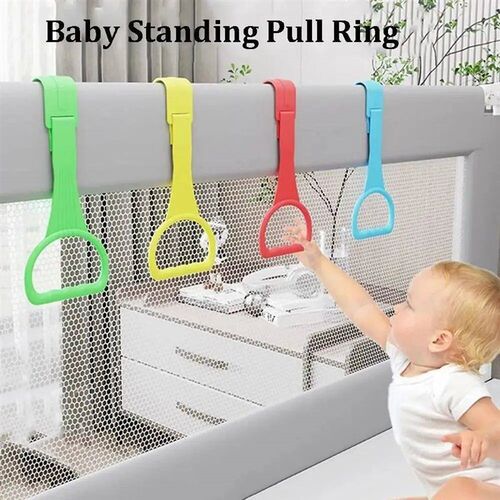 Pull Ring for Playpen Baby Crib Stroller Ring Baby Learn To
