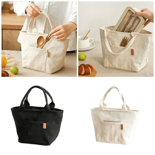1pc Inulated Lunch Bag Large Capacity Veratile  Lunch Bag wi