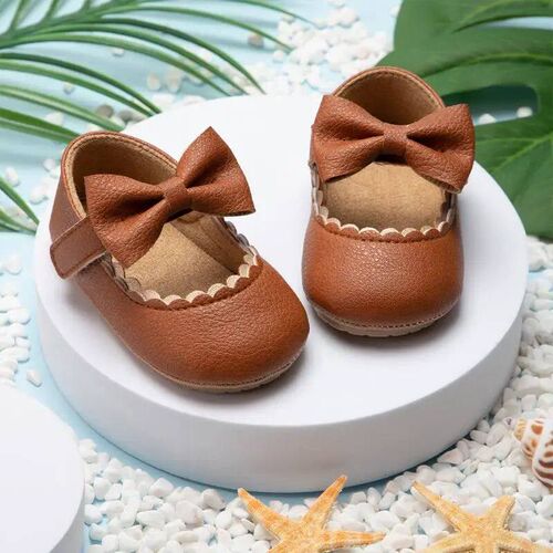KIDSUN Baby Princess Shoes Infant Bow Garden Shoes Versatile
