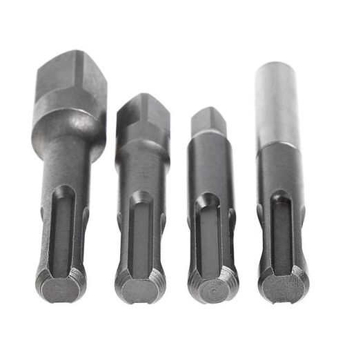 4 Pcs 1/43/81/2 SDS Socket Driver Drills+Quick Change